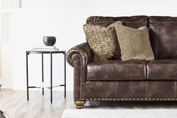 leather sofa